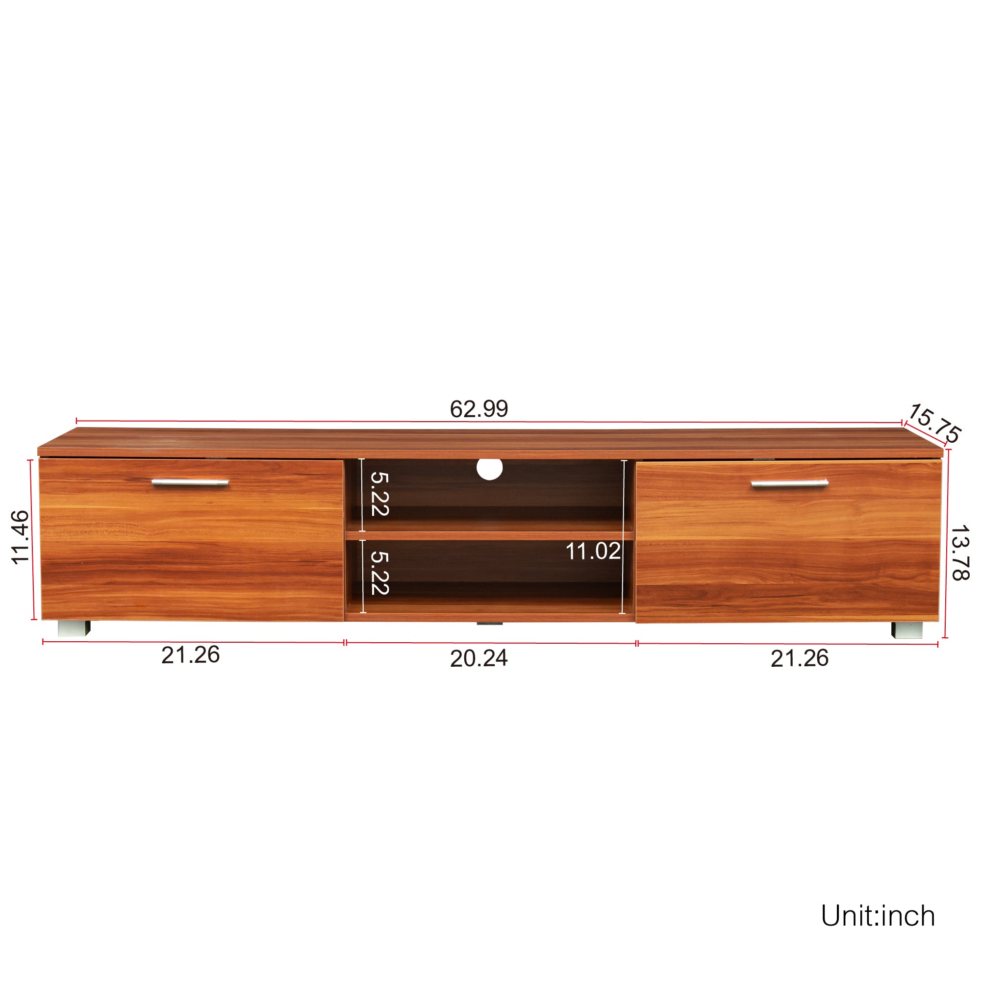 70-inch entertainment center