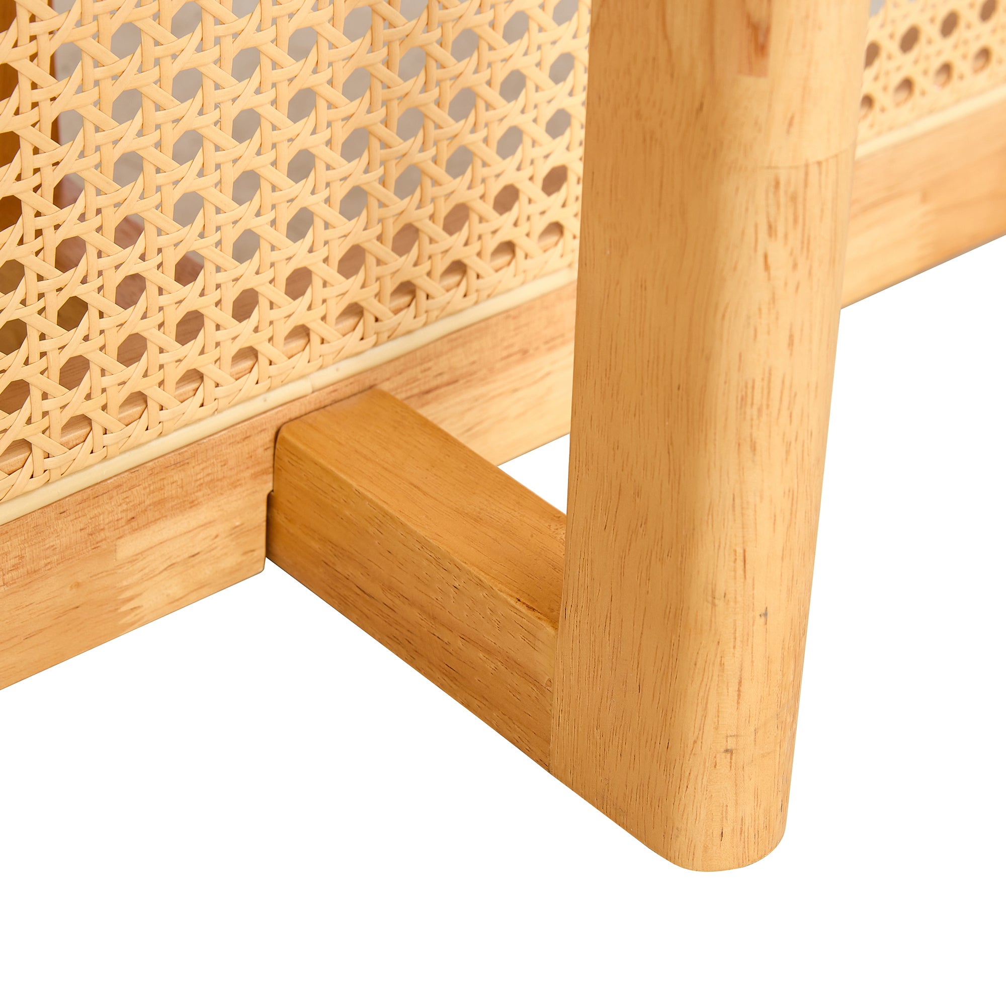 Retro Dining Table MDF Dining Table - Oak