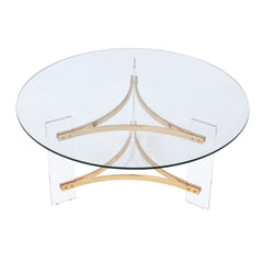 Sosi Coffee Table - Gold Finish