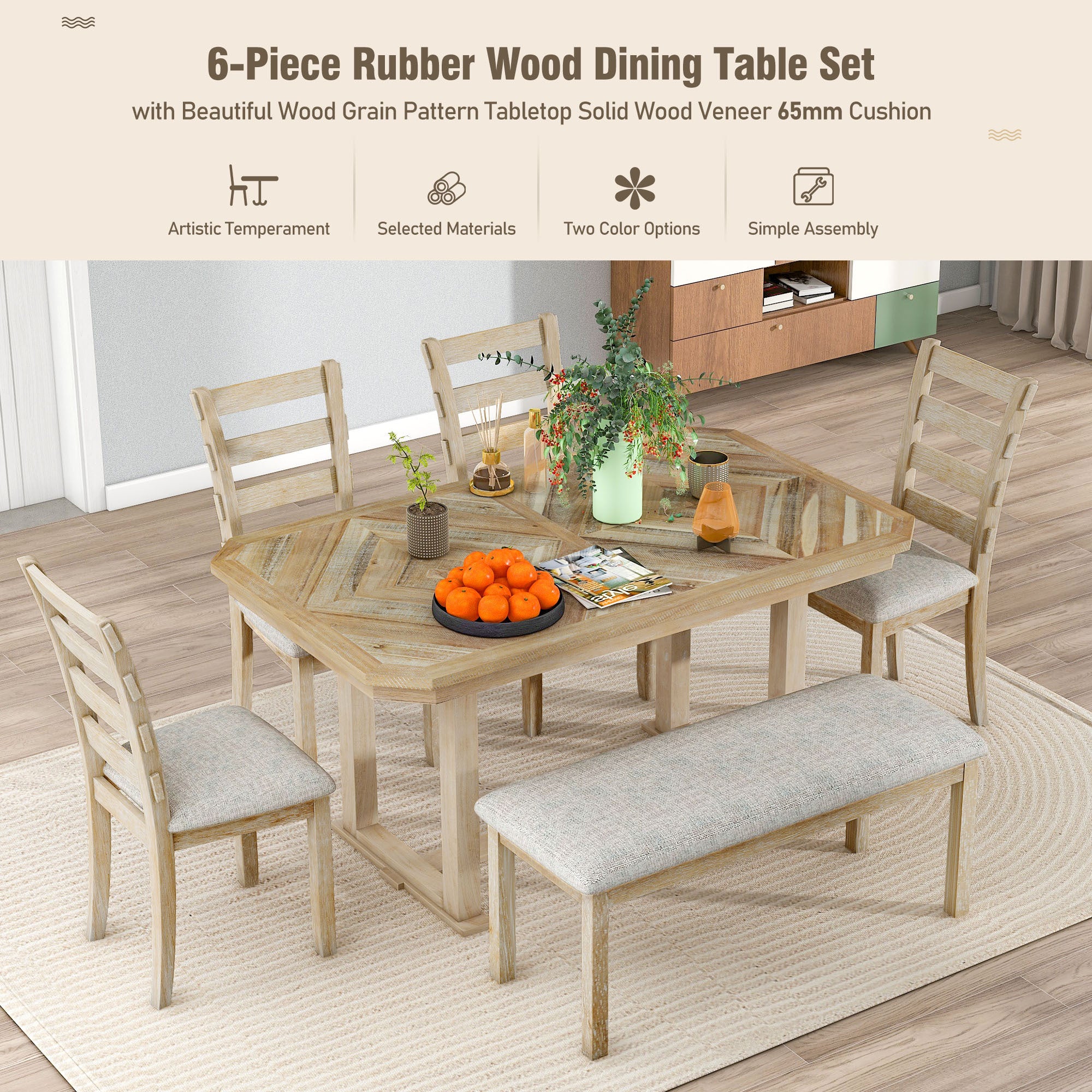6-Piece Dining Set