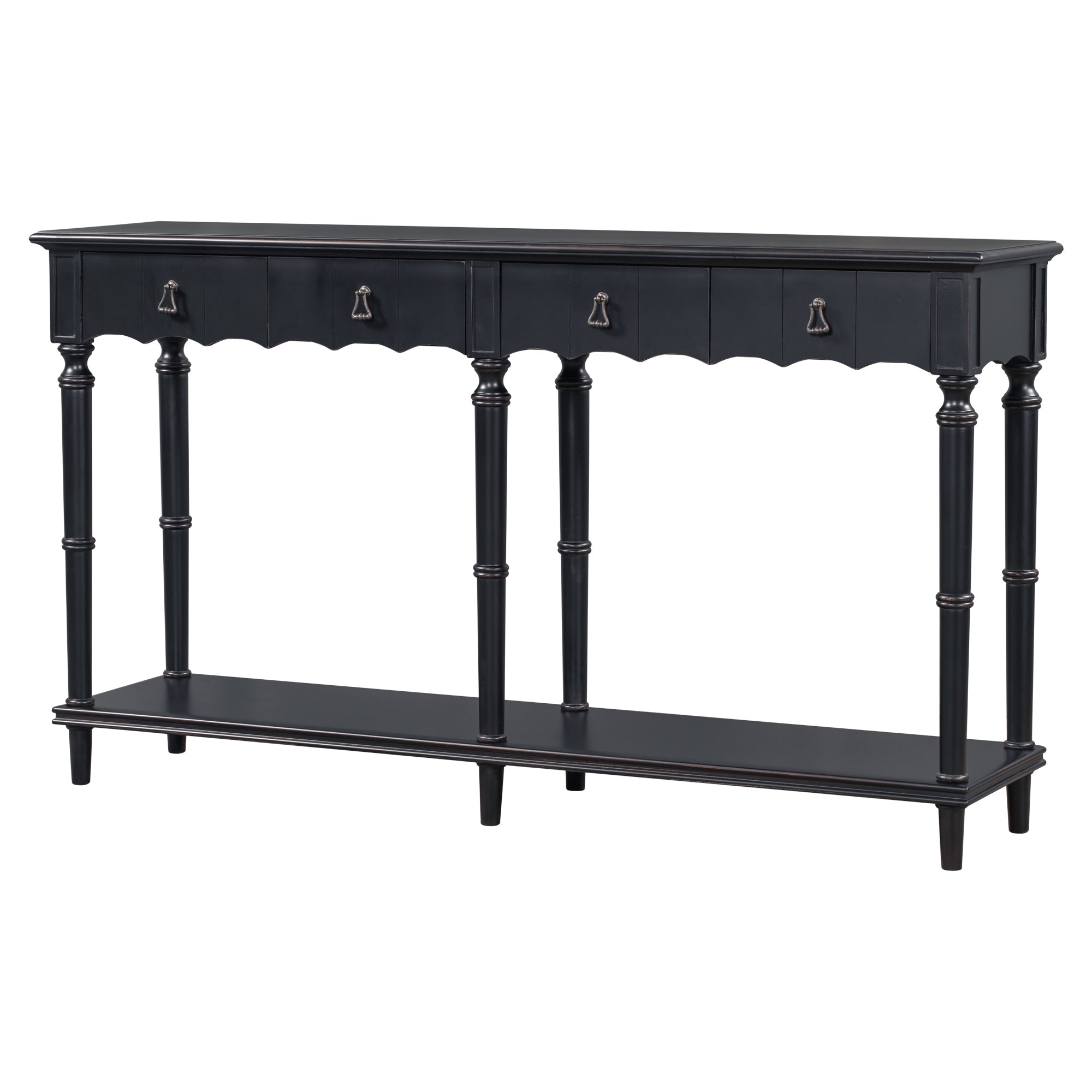 Console table with 1 shelf