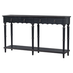 Console table with 1 shelf
