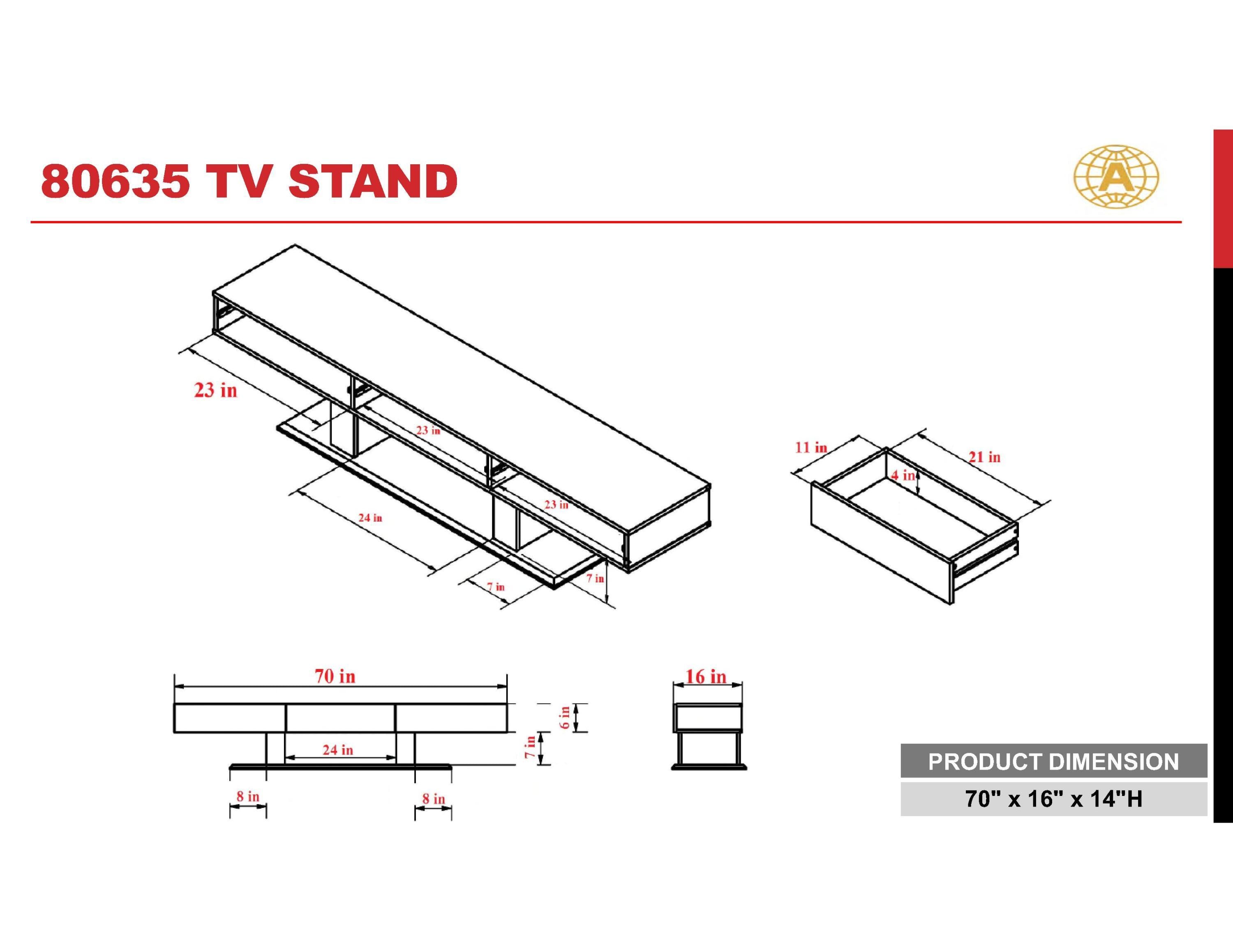 Stylish Contemporary TV Stand
