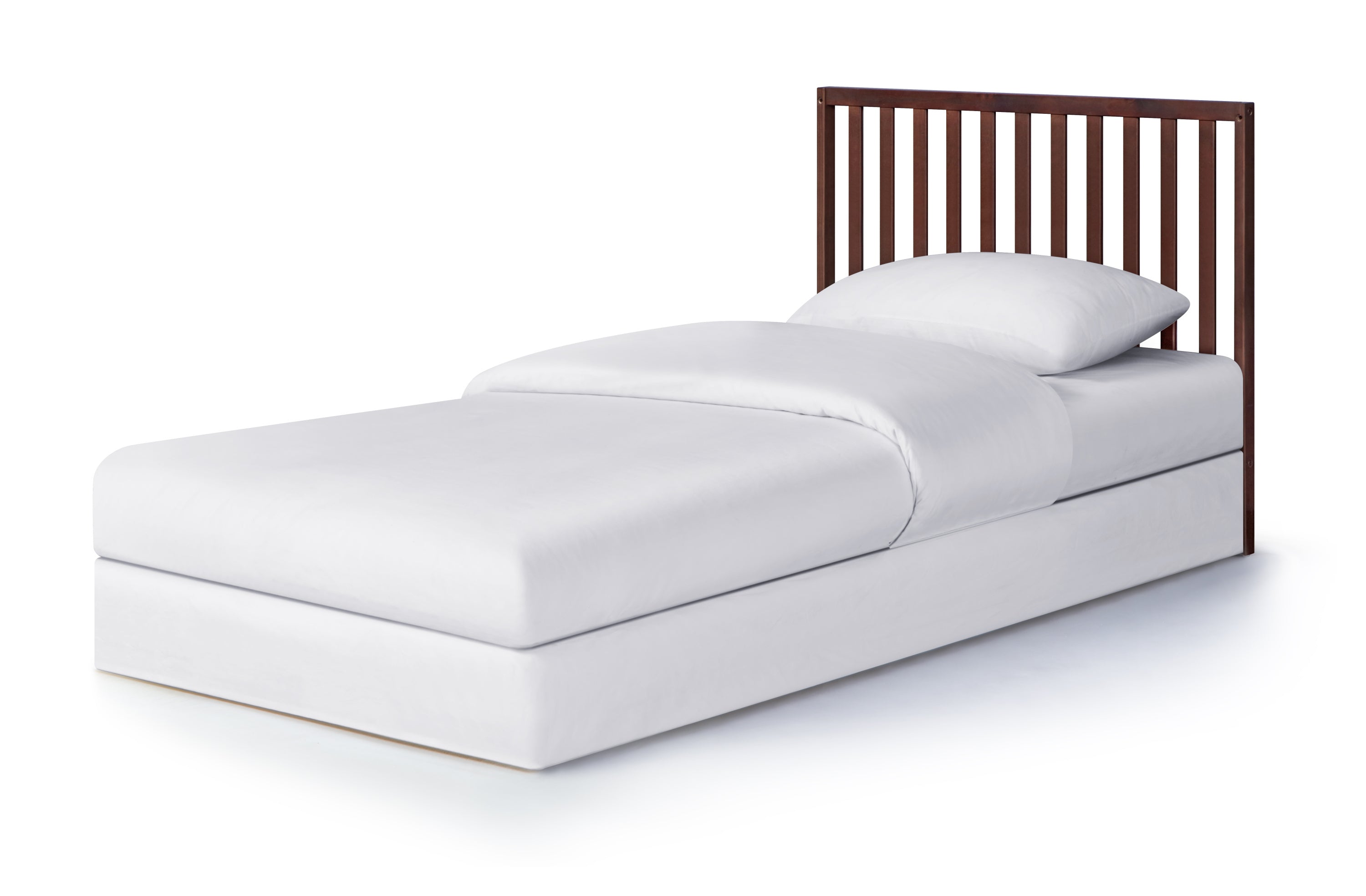 Espresso w/ Mattress pad 3-in-1 Convertible Mini Crib