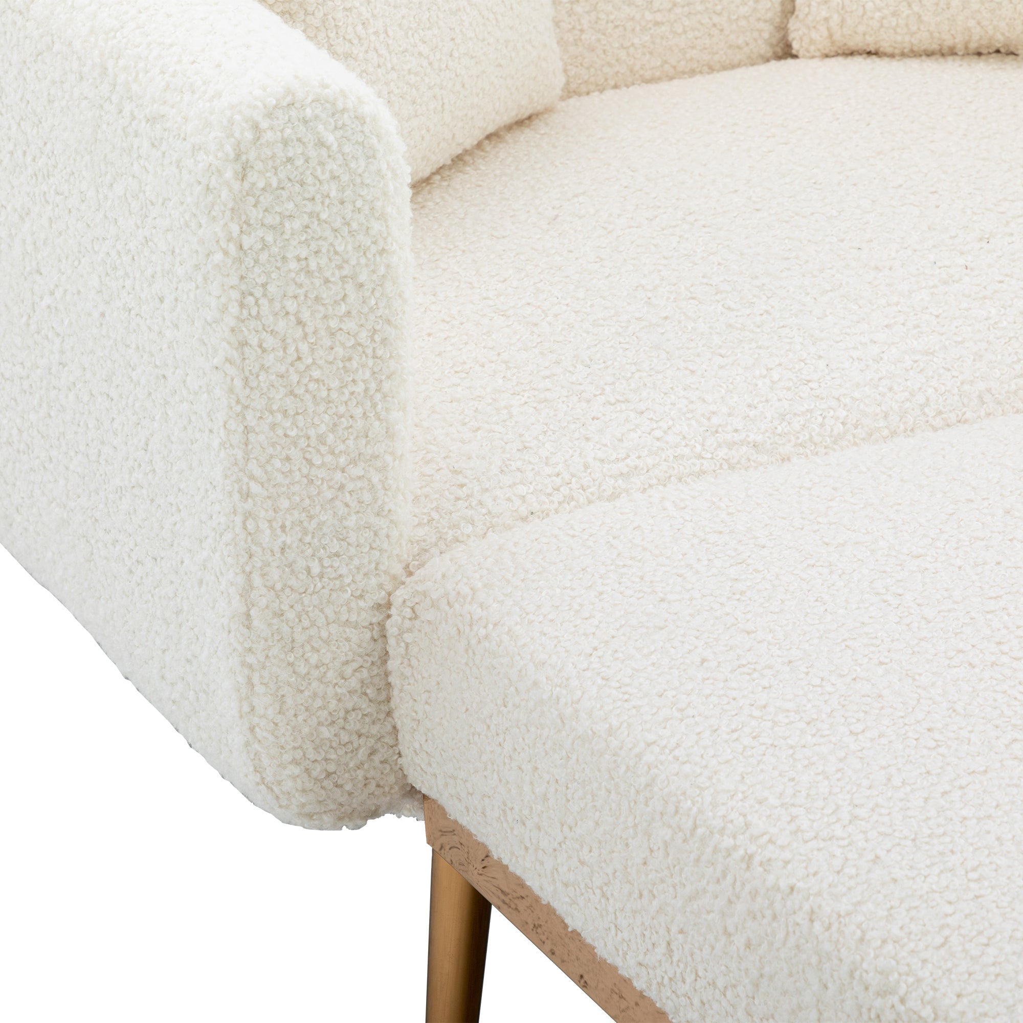 White Teddy Chair