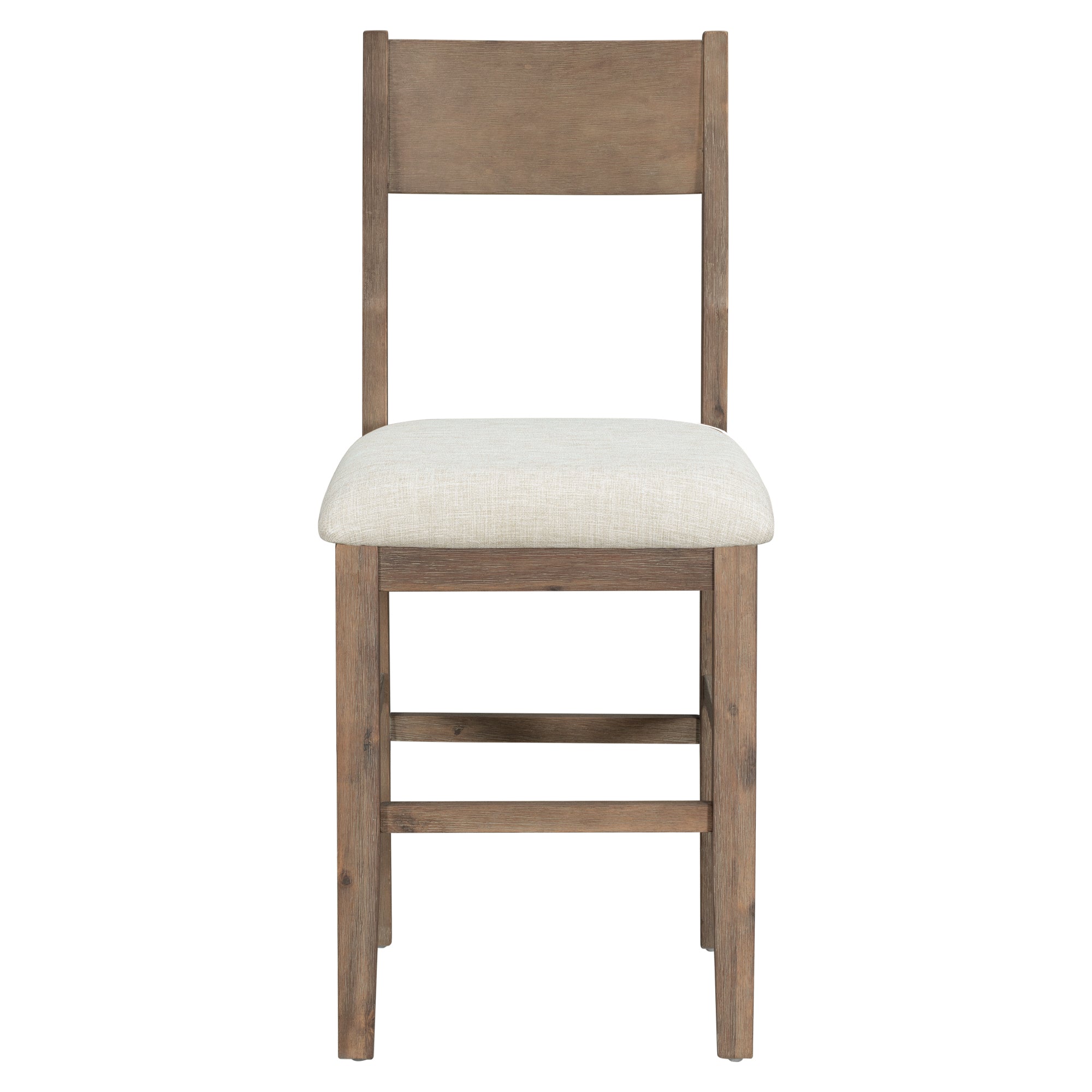 Farmhouse Counter Height Dining Chairs (Set of 4) - Brown