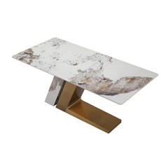 71 inch Fashion Modern Pandora sintered stone Dining Table