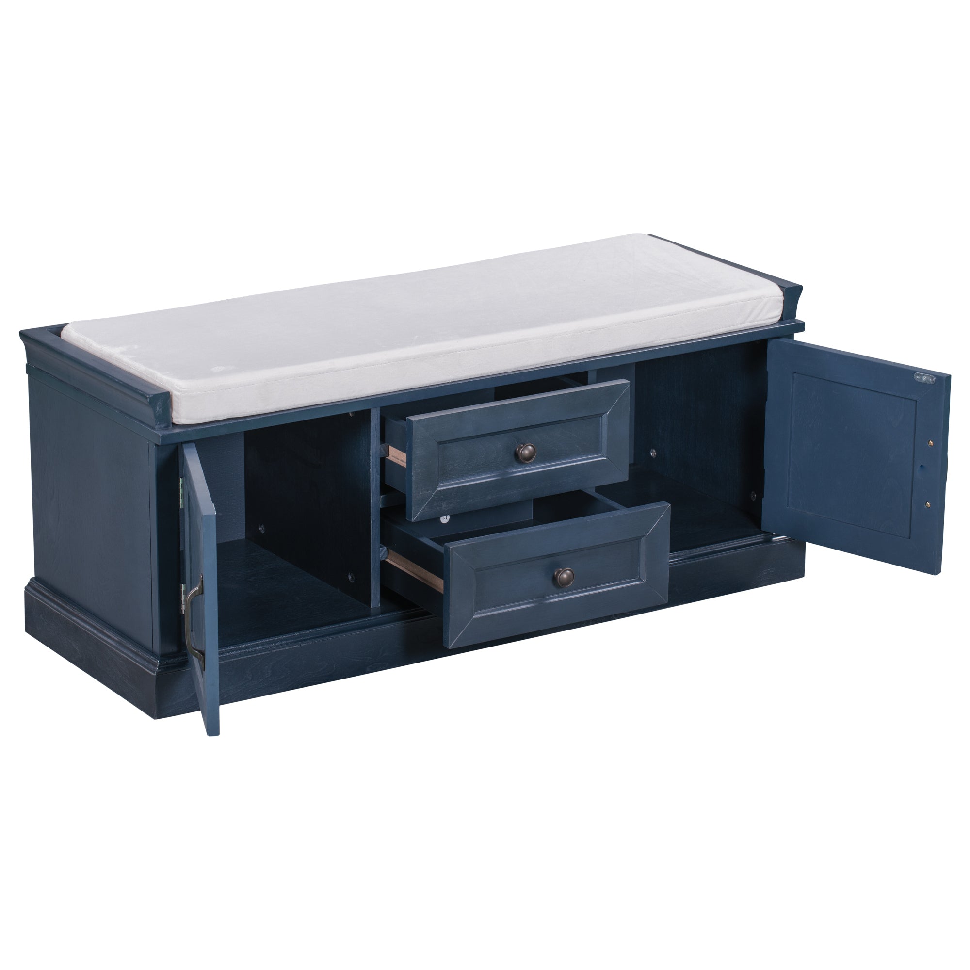 Storage Bench with 2 Drawers