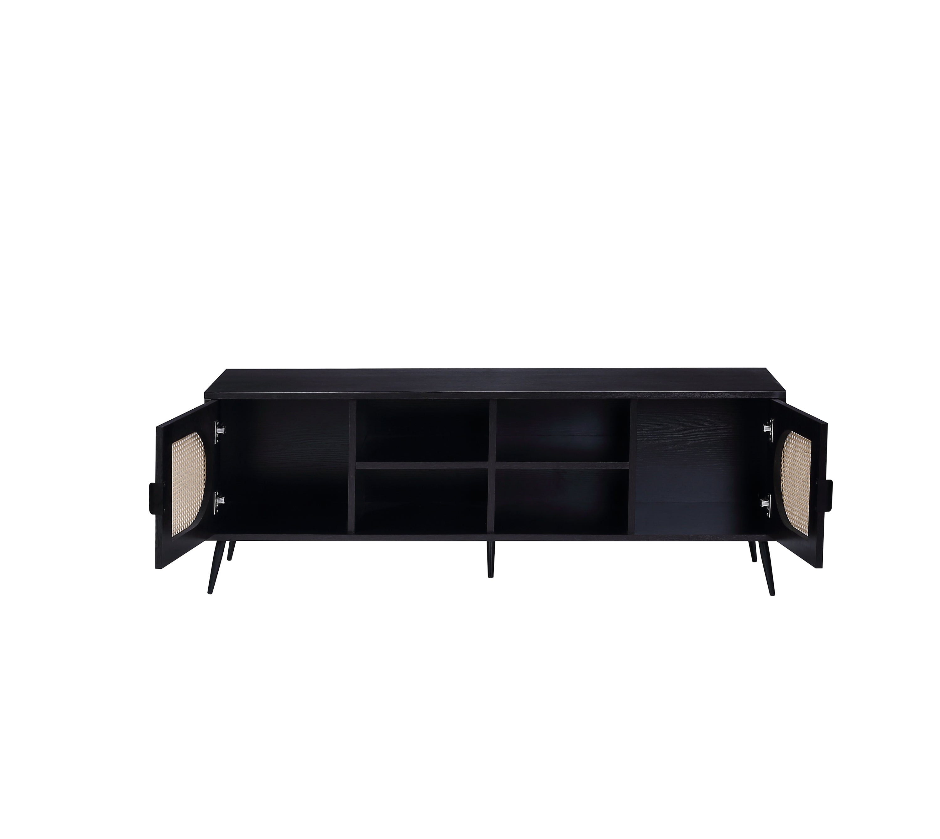 Solid wood TV stand