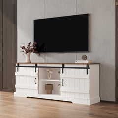 Sliding Barn Door TV Stand