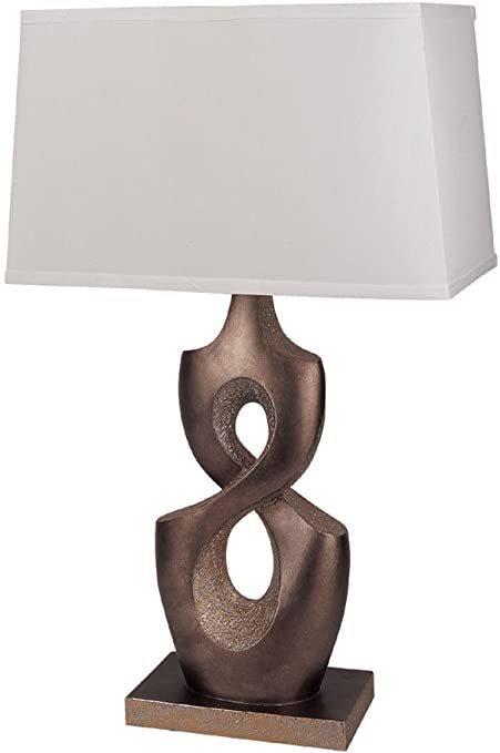Sculptural Modern Table Lamp