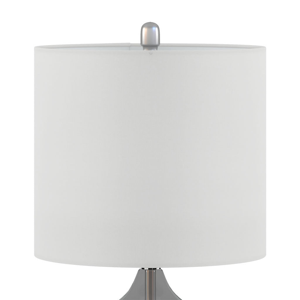 Curved Glass Table Lamp (Set of 2) - Grey