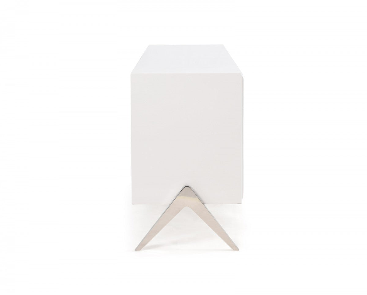 Candid Modern White Dresser