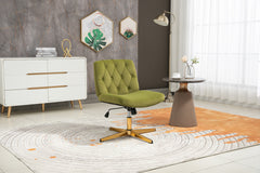 Home Office Desk Chair Adjustable Home Computer Executive Chair Swivel  - Olive