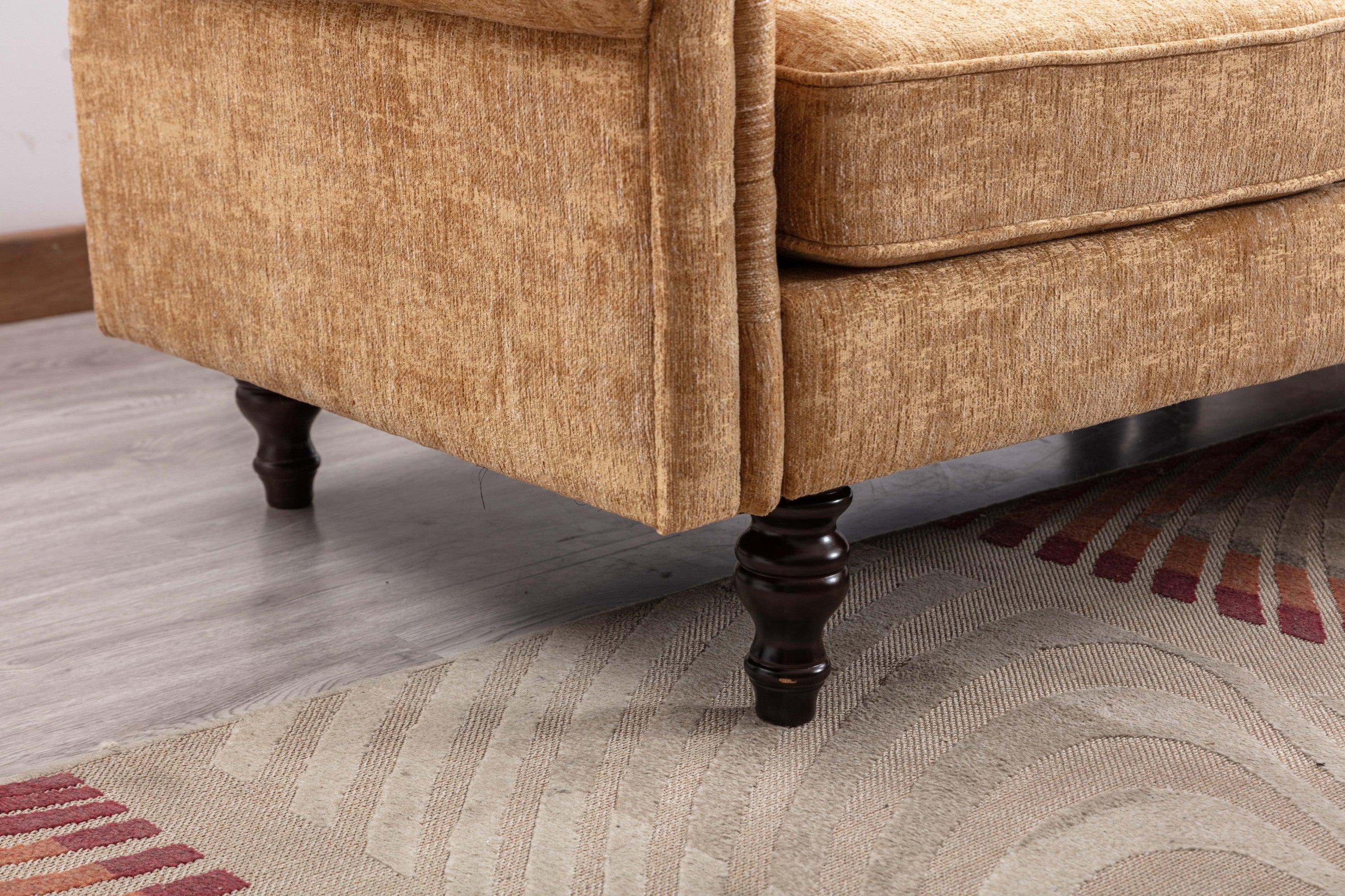 European Sofa/Living sectional - Light Brown