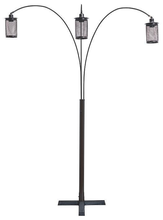 Bronze Metal Floor Lamp