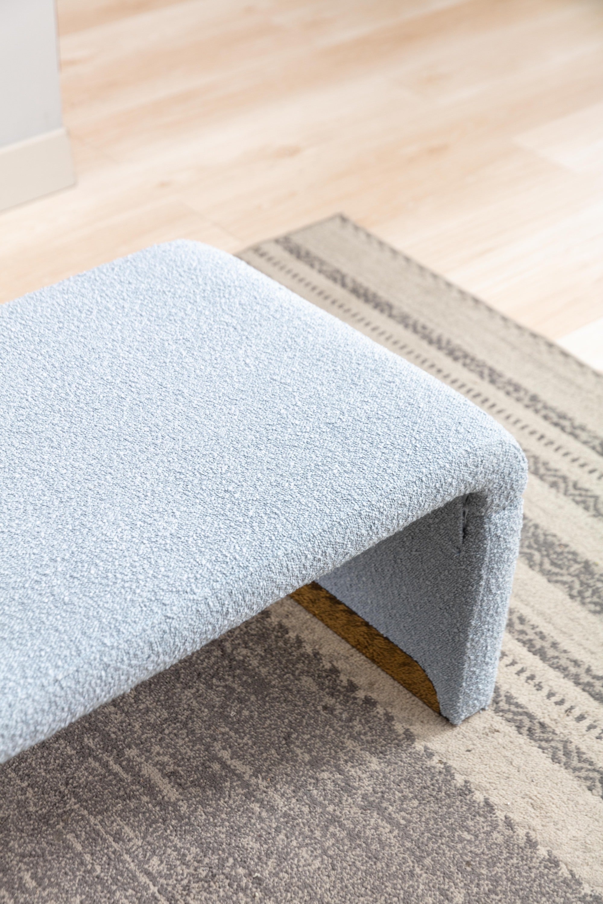 Light Blue Bench