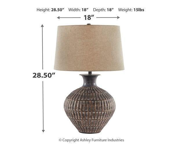 Vintage Bronze Table Lamps