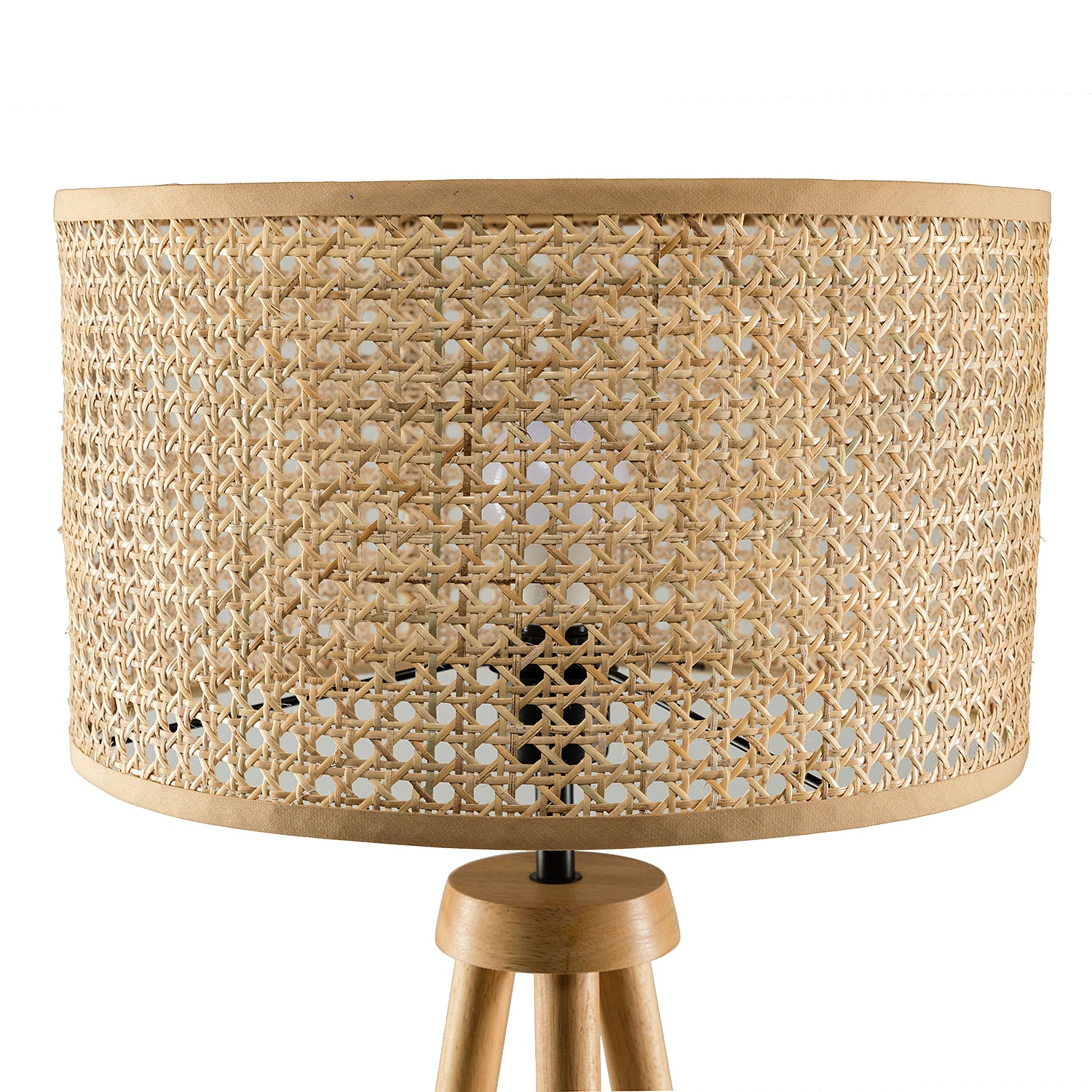 Sulawesi Rattan 58.5" Floor Lamp - Natural