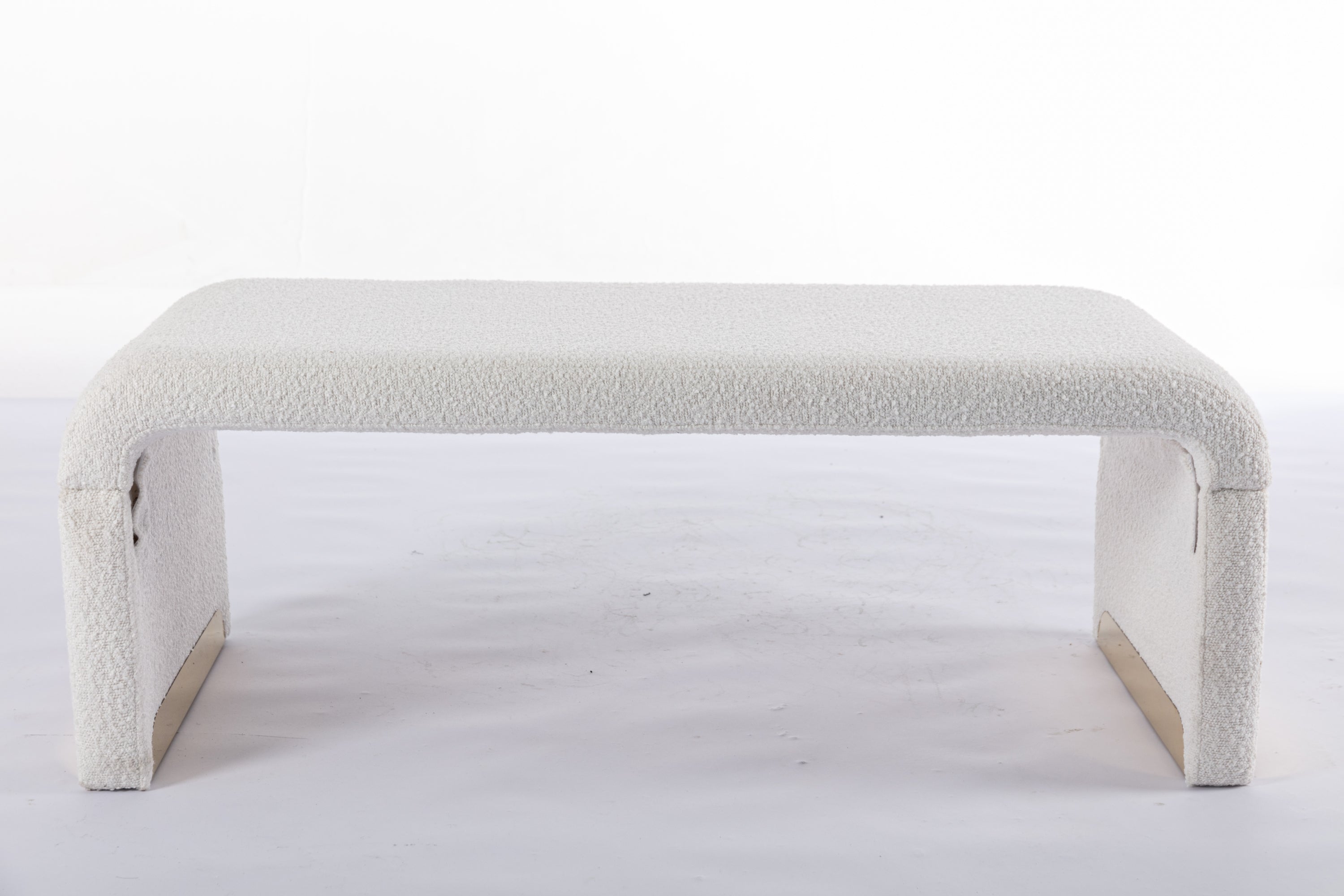 Bedroom Bench With Gold Metal Legs