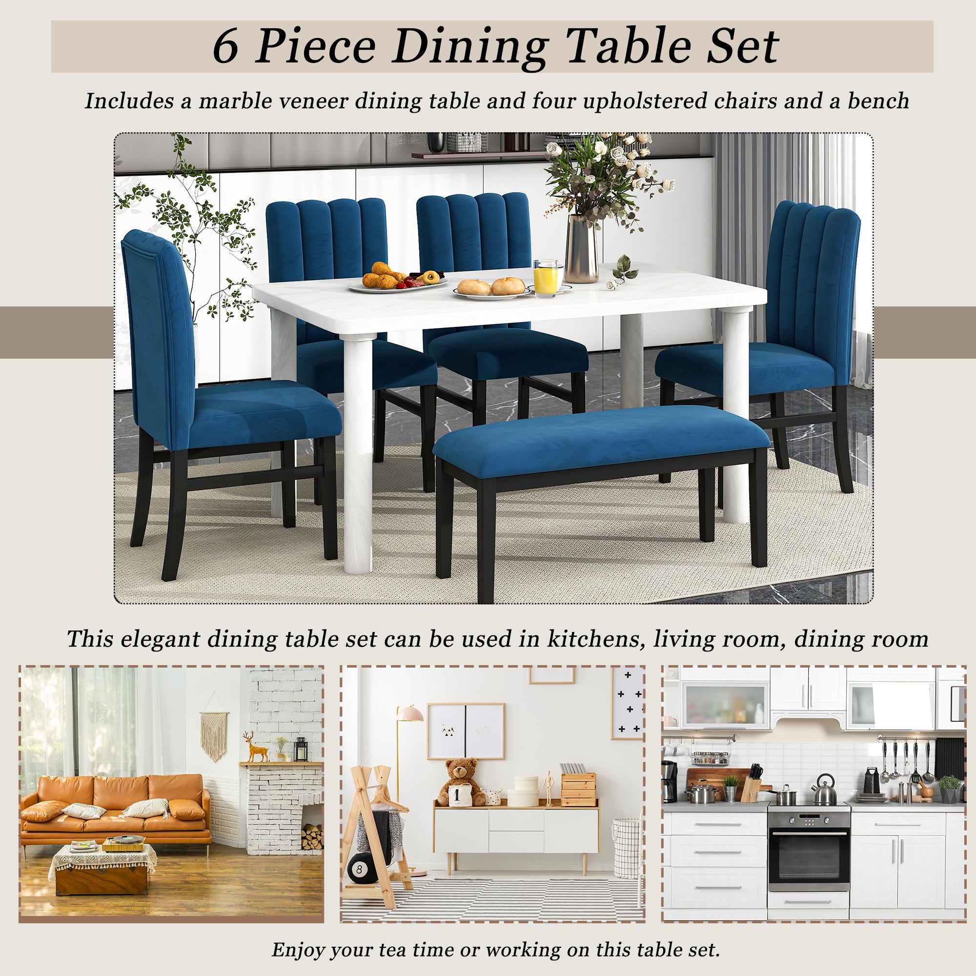 6-Piece Dining Set