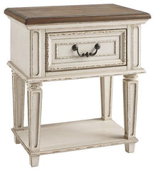 Antique White Nightstand