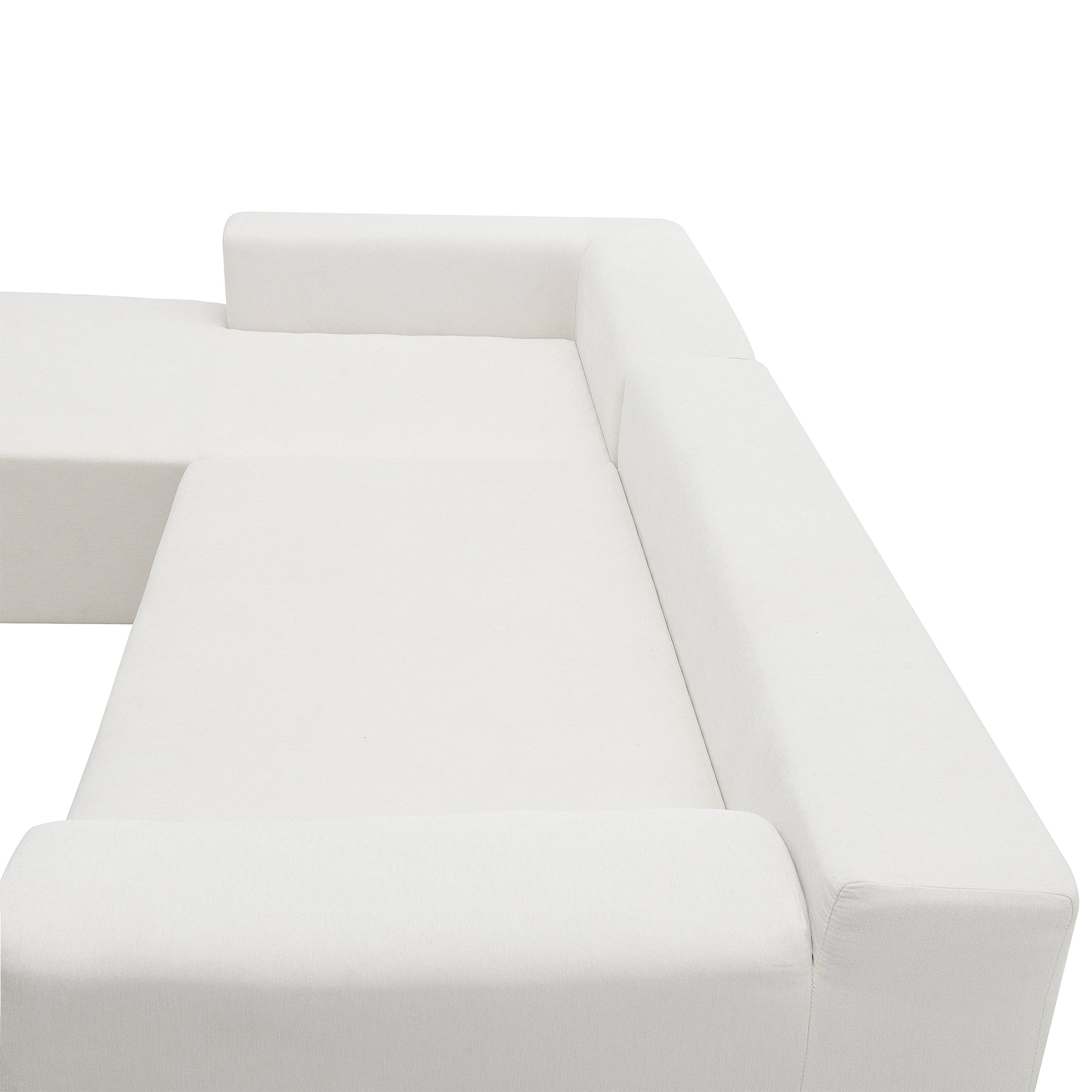 MAICOSY 109" L Shaped Sectional Sofa Bed Couches 2Pc Loveseat Chaise Convertible