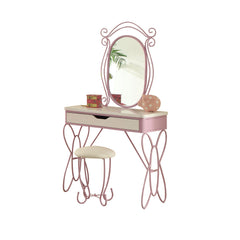 Vanity Set in White & Light Purple