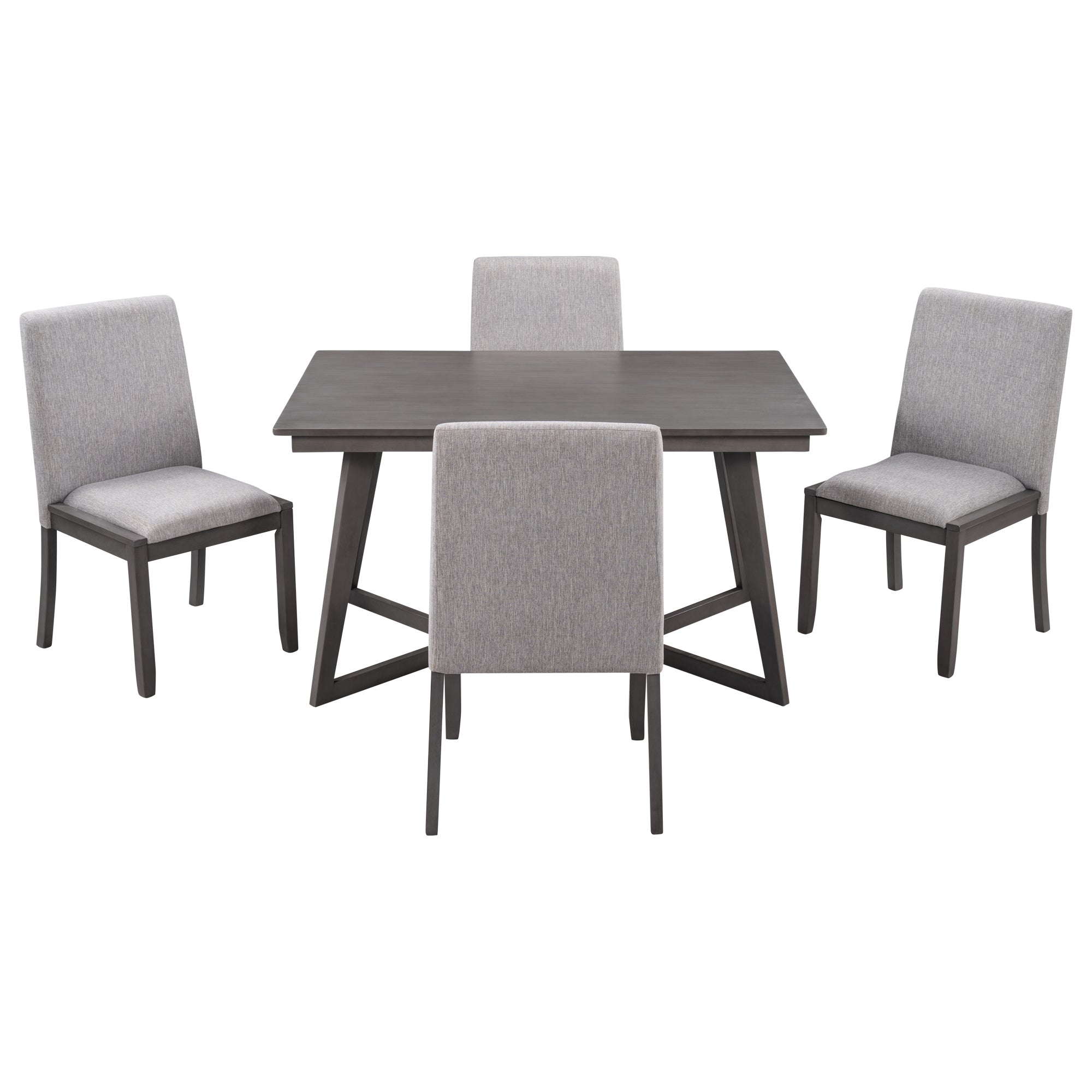 5-Piece Wood Dining Set
