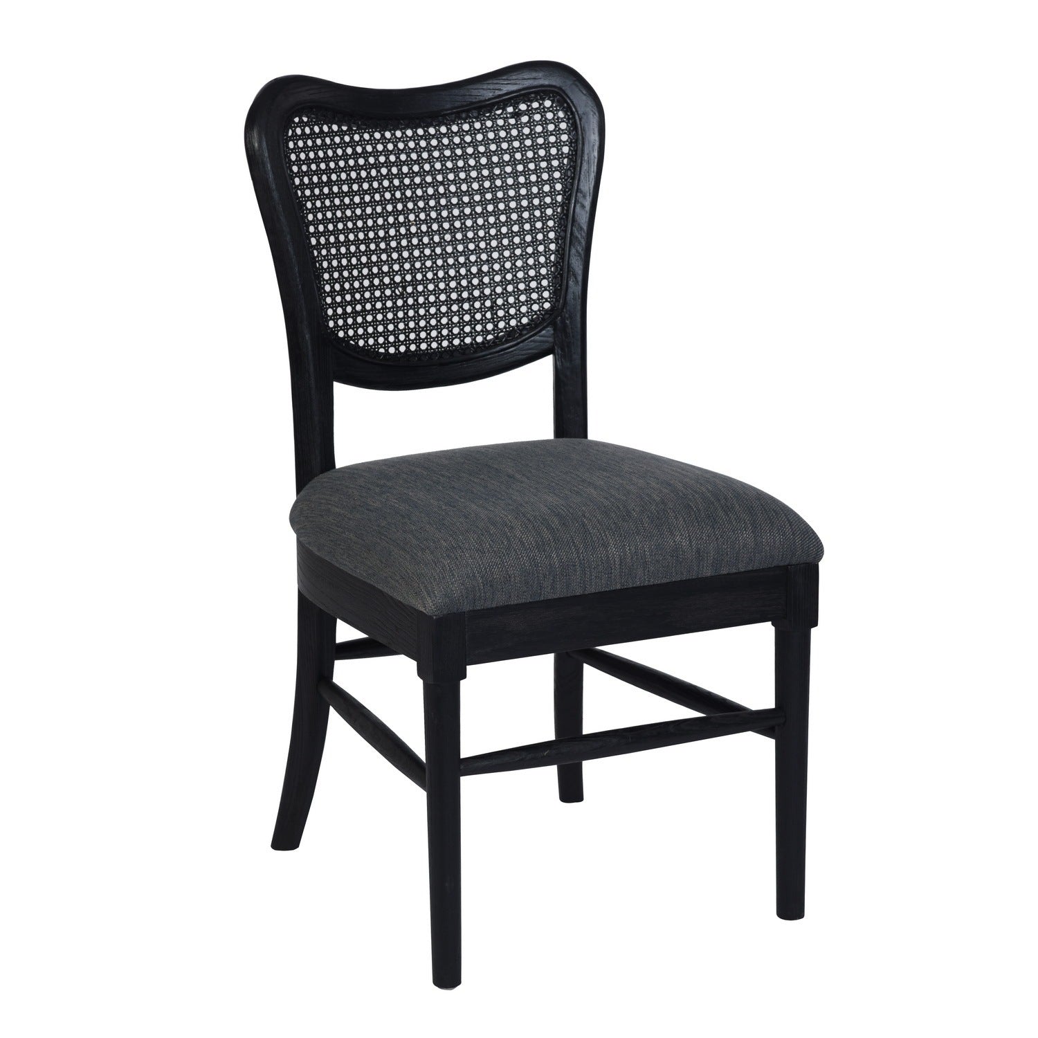 Rattan back chairs