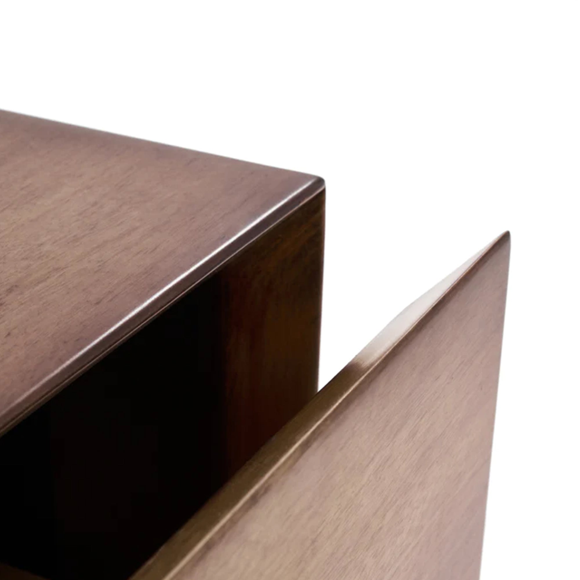 Wood Square Cocktail Table - Walnut