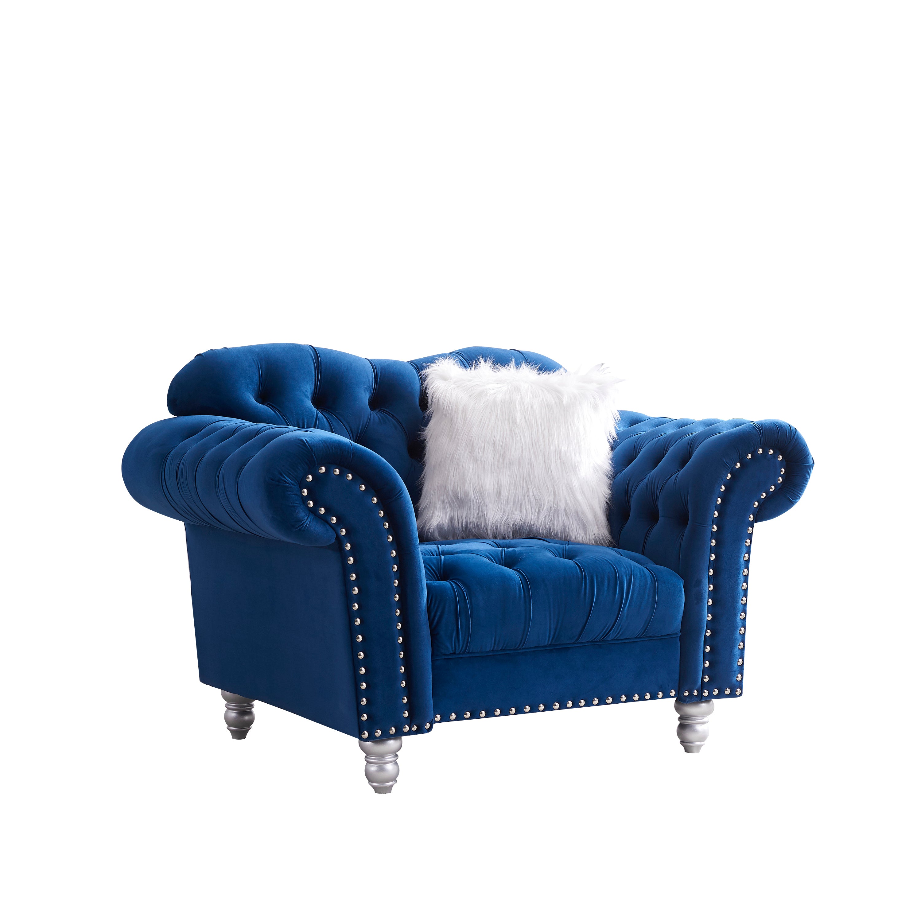MAICOSY 1/2/3 Seater Sofa set Living Room Velvet Upholstered Loveseat Furniture