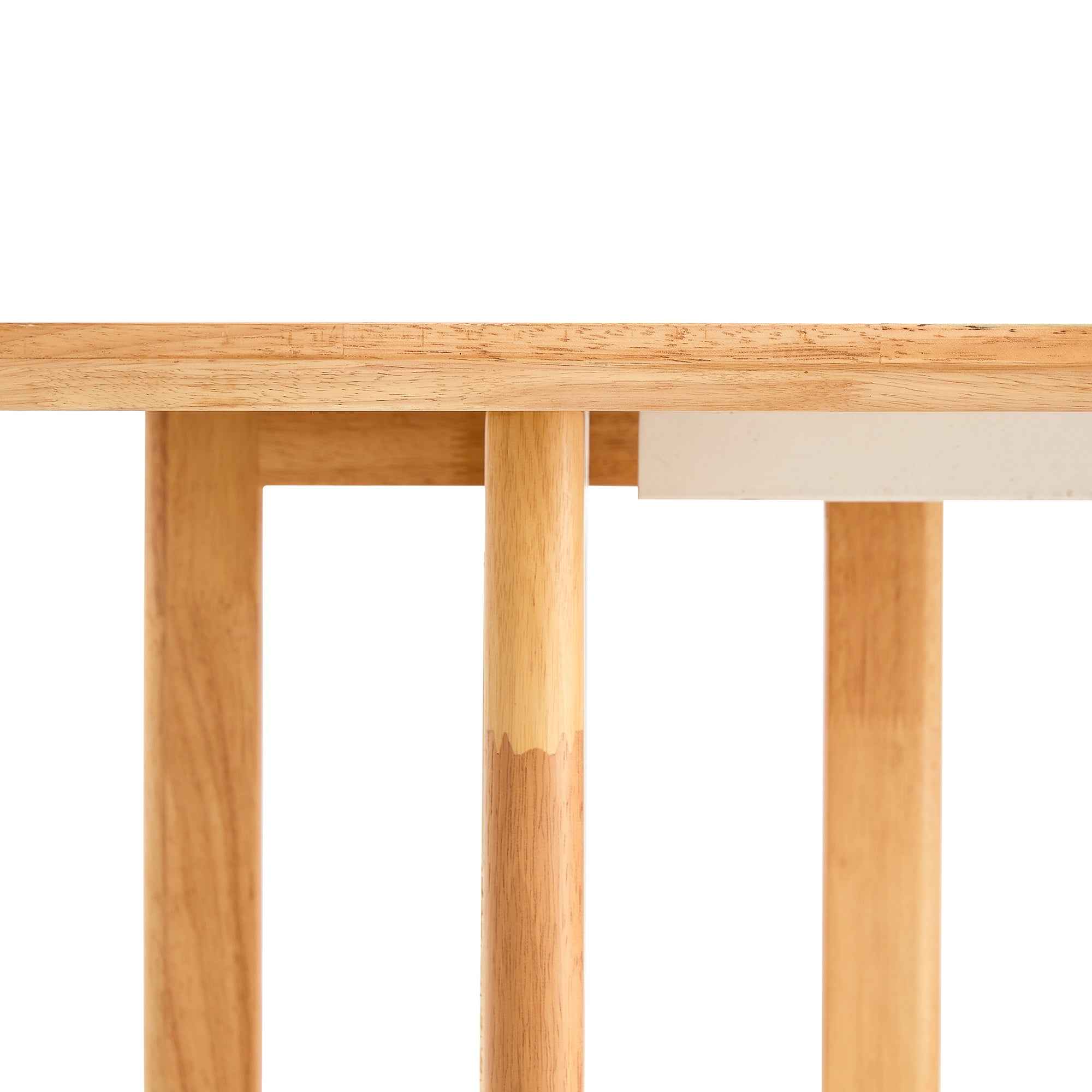 Retro Dining Table MDF Dining Table - Oak