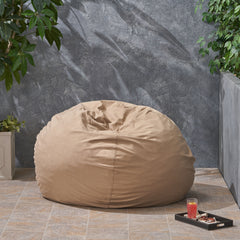 Indoor/Outdoor Water Resistant Fabric 4.5 Foot Round Bean Bag - Tuscany
