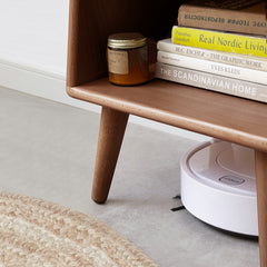 Solid Wood Bedside Nightstand European Style