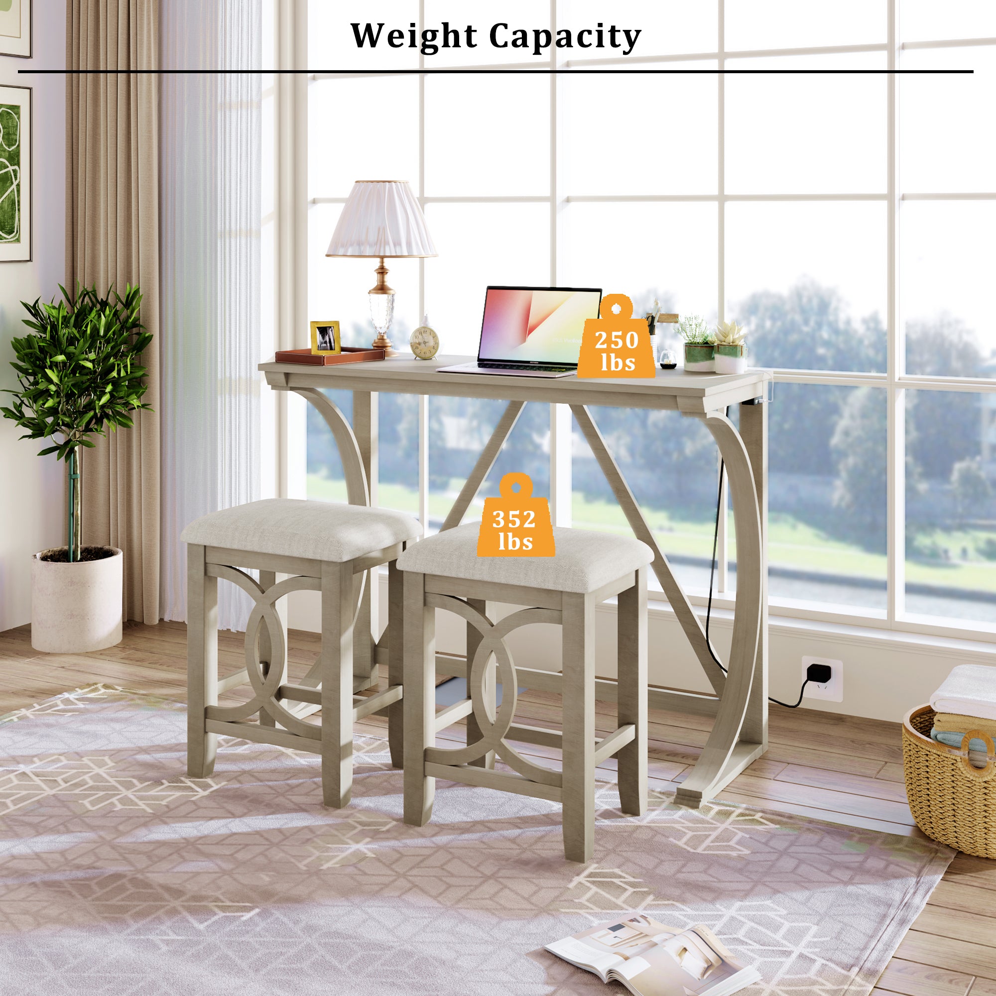 3-Piece Farmhouse Dining