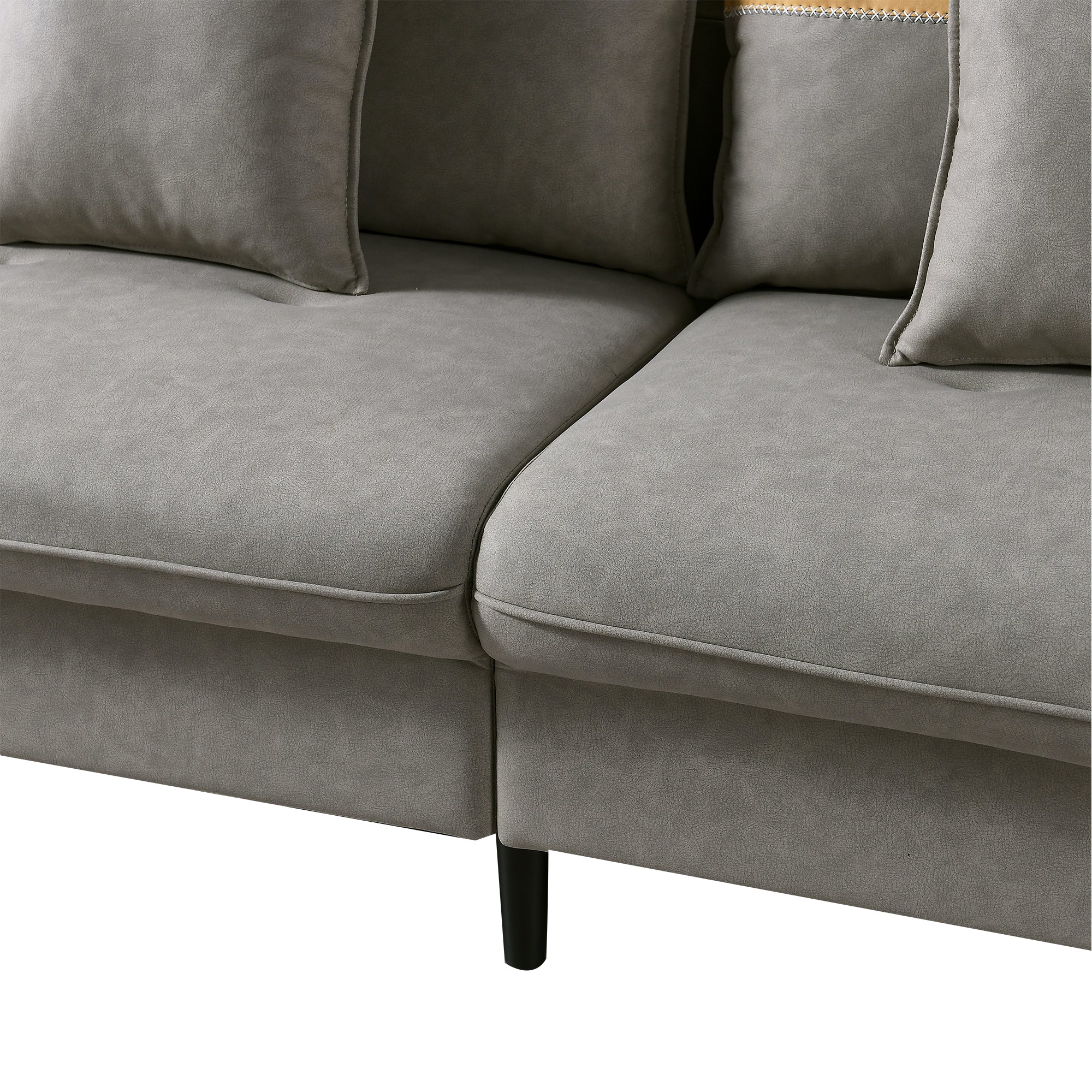 Mid-Century Tufted Love Seat