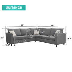 Grey Sofa