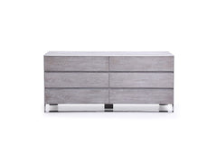 Modern Grey Elm Dresser
