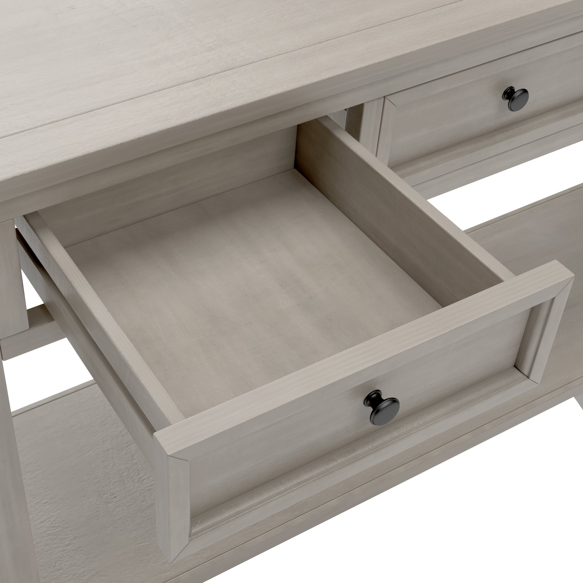 Console table with storage