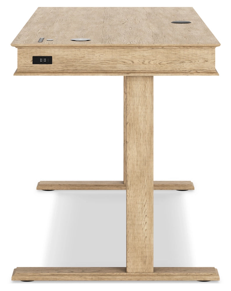 Light Brown Height Desk