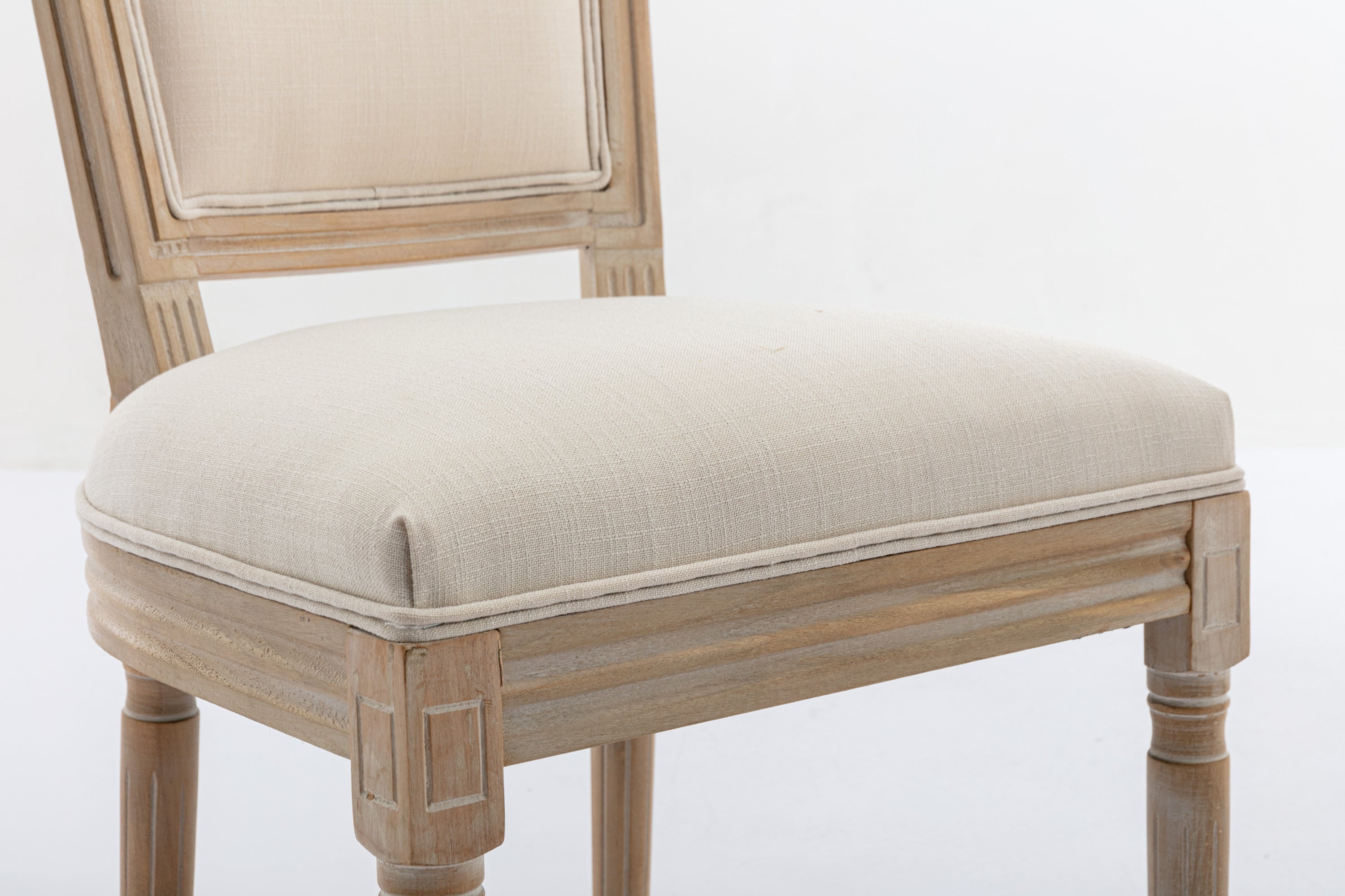 2-piece French Cream Linen