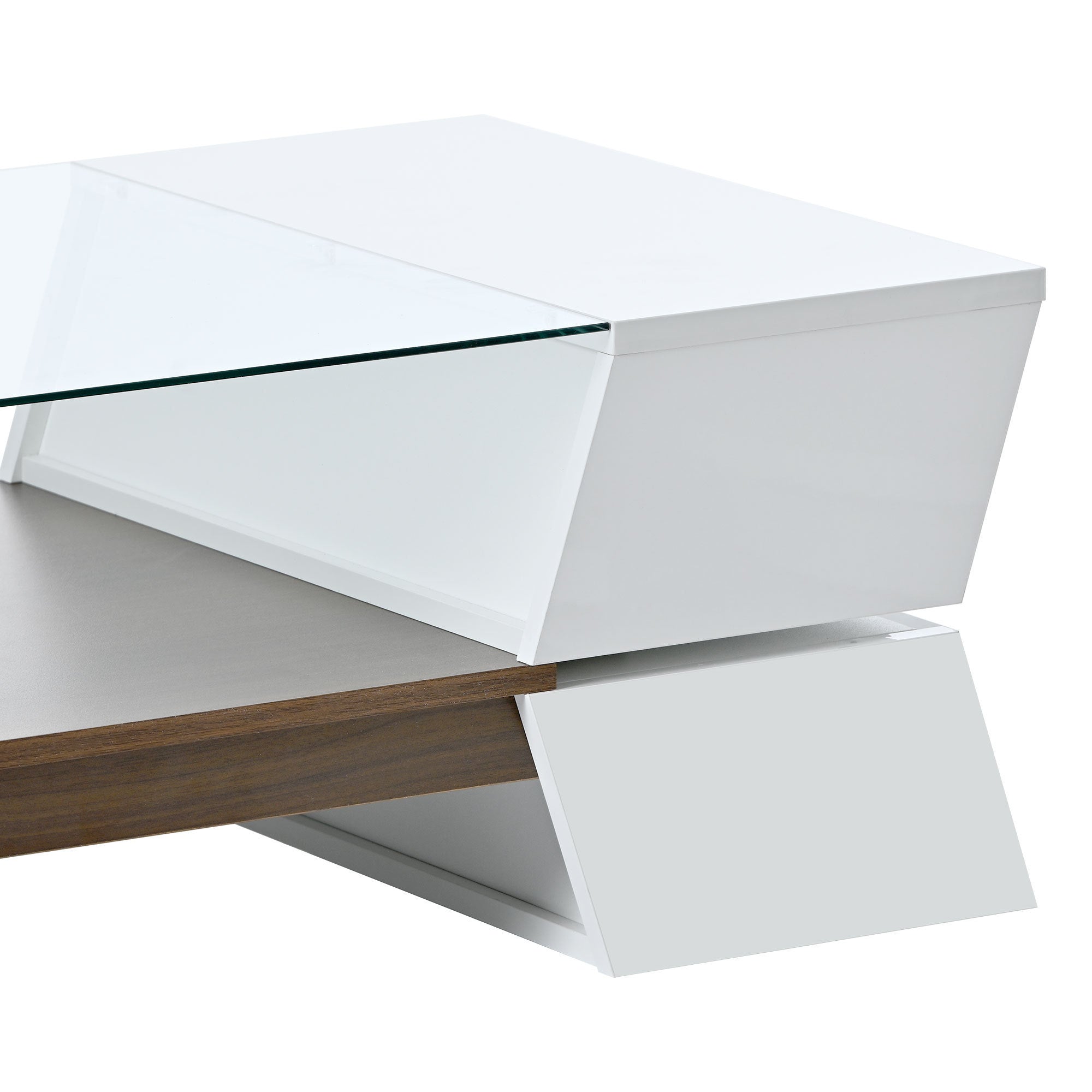 Modern 2-Tier Center Table
