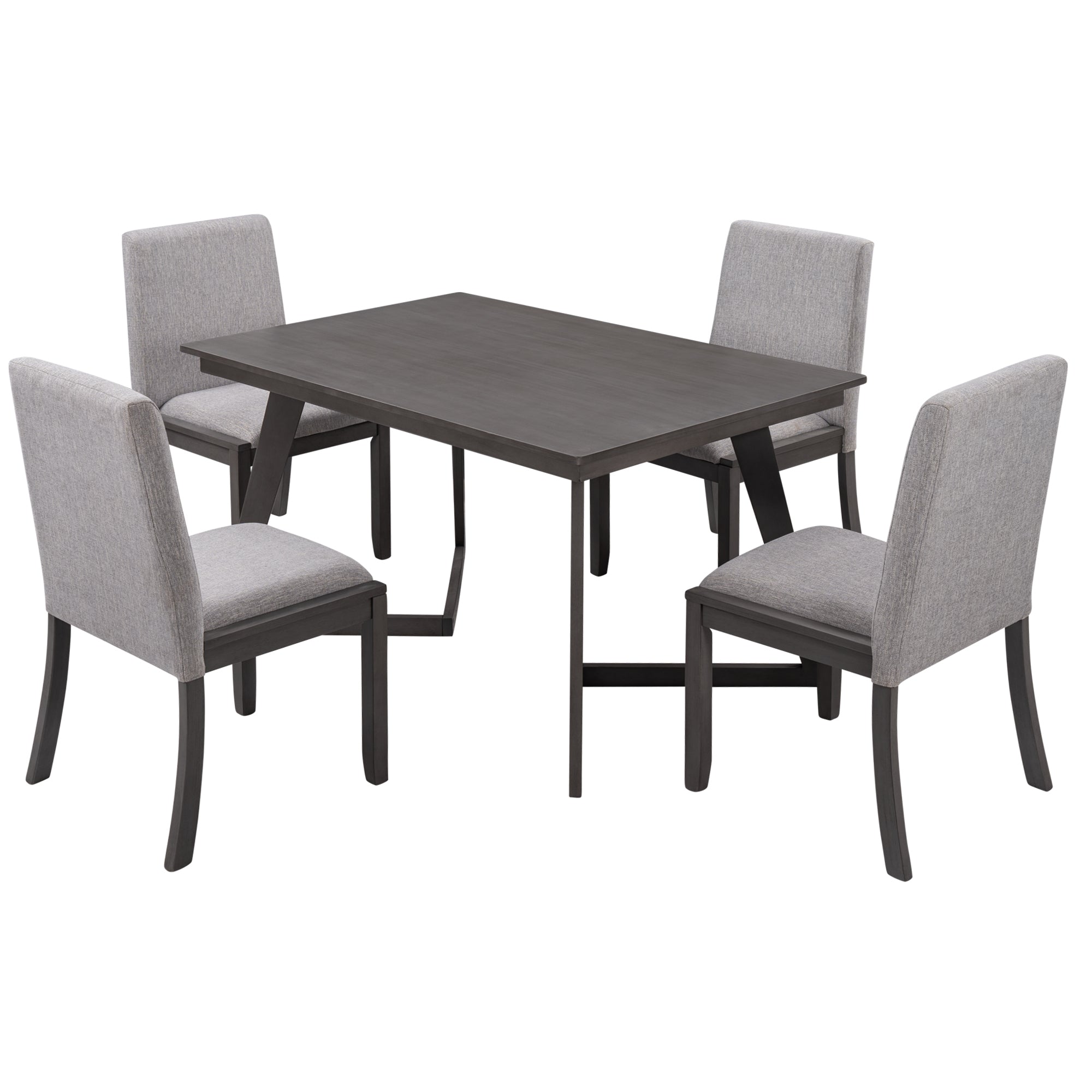 Gray Dining Set