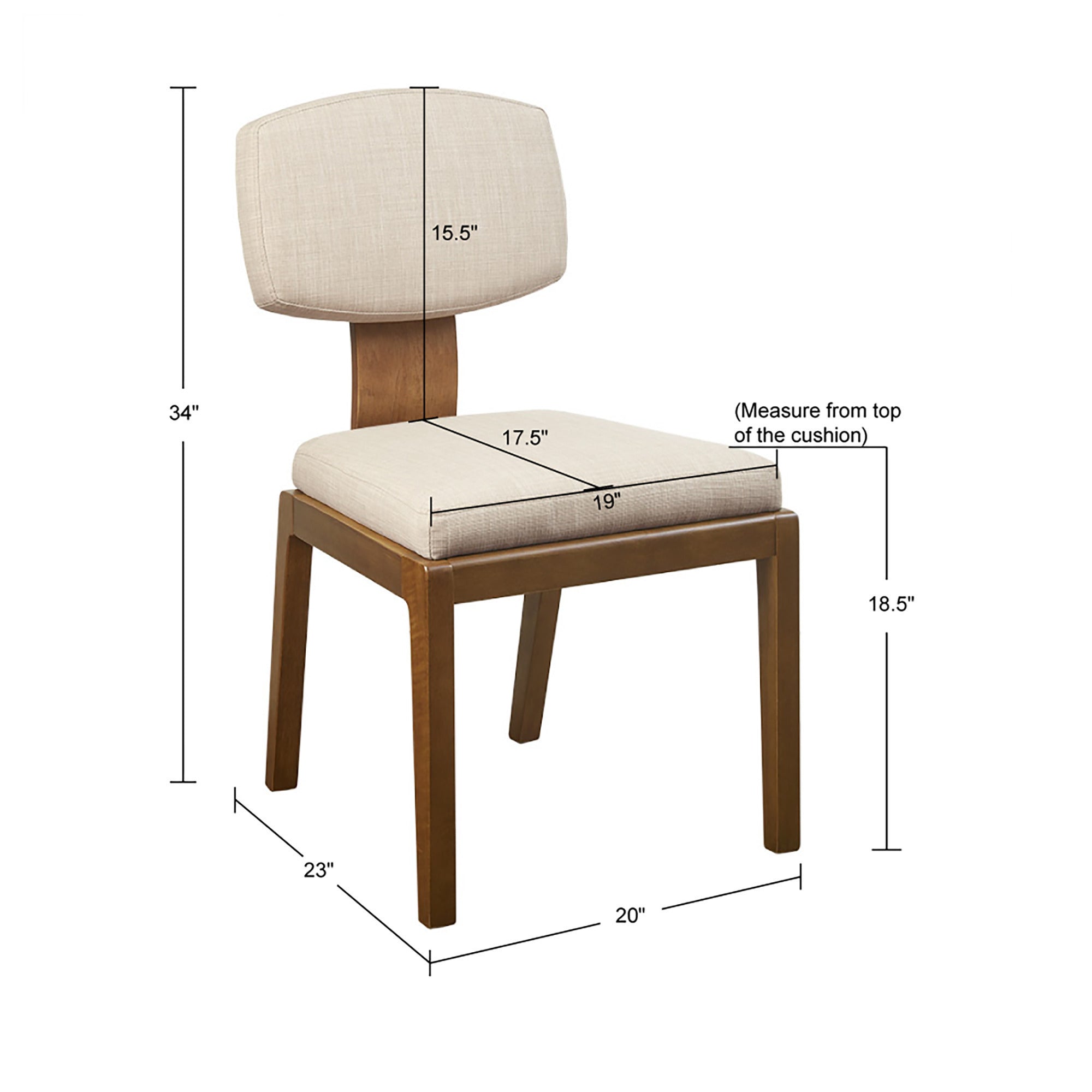 Armless Dining Chair