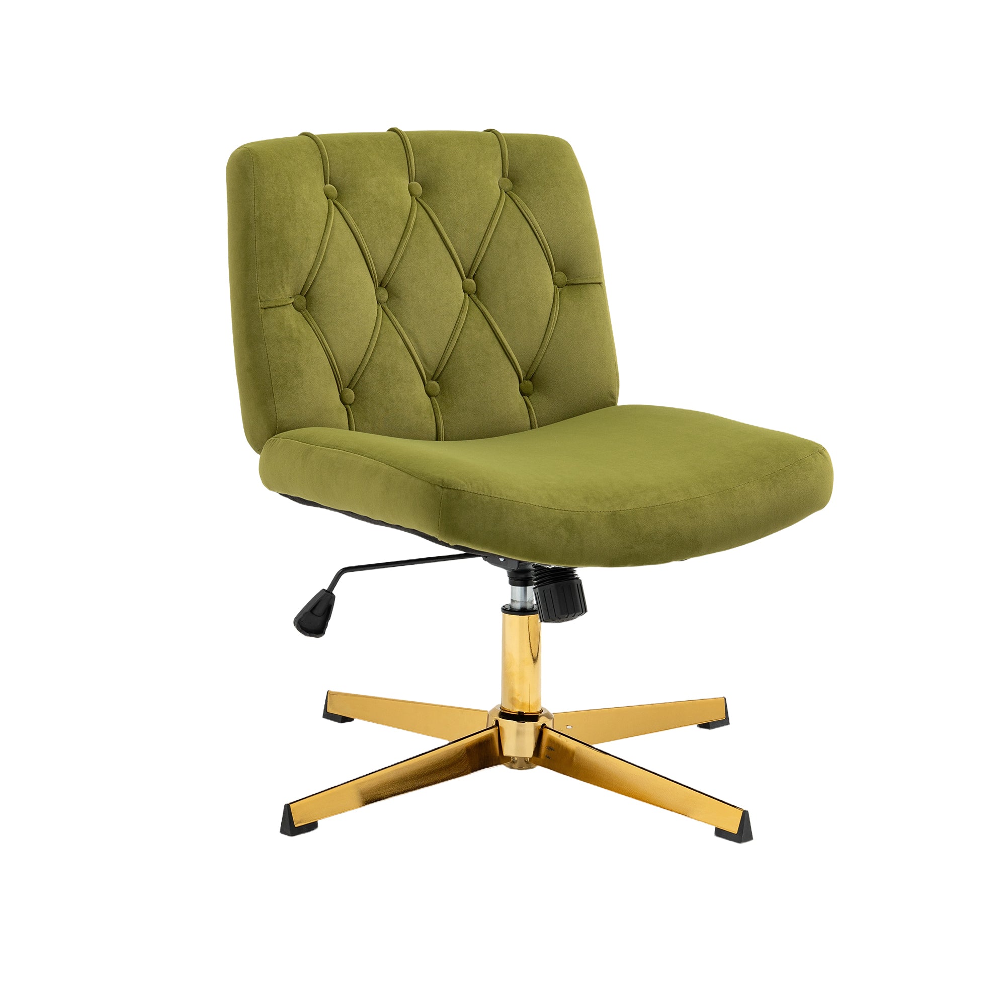 Home Office Desk Chair Adjustable Home Computer Executive Chair Swivel  - Olive