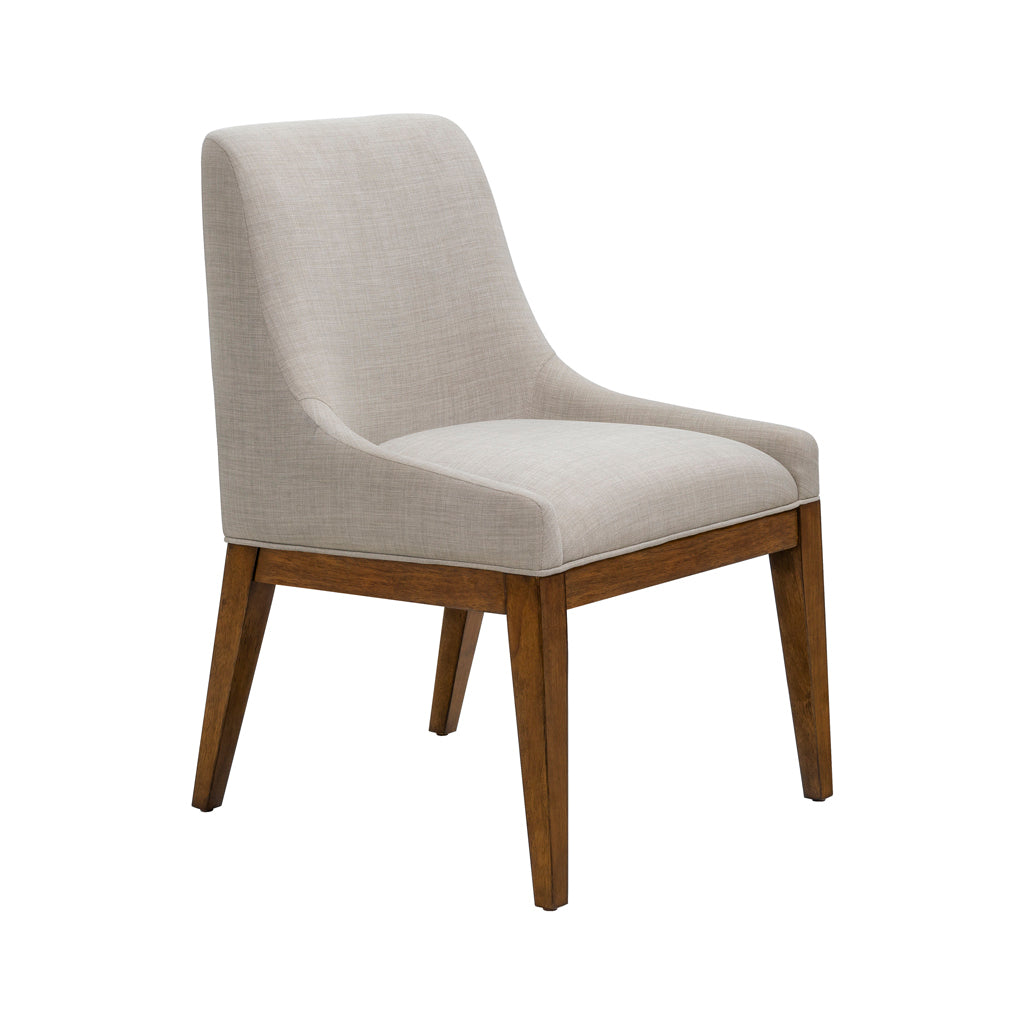 Modern Upholstered Dining Chair (Set of 2) - Grey