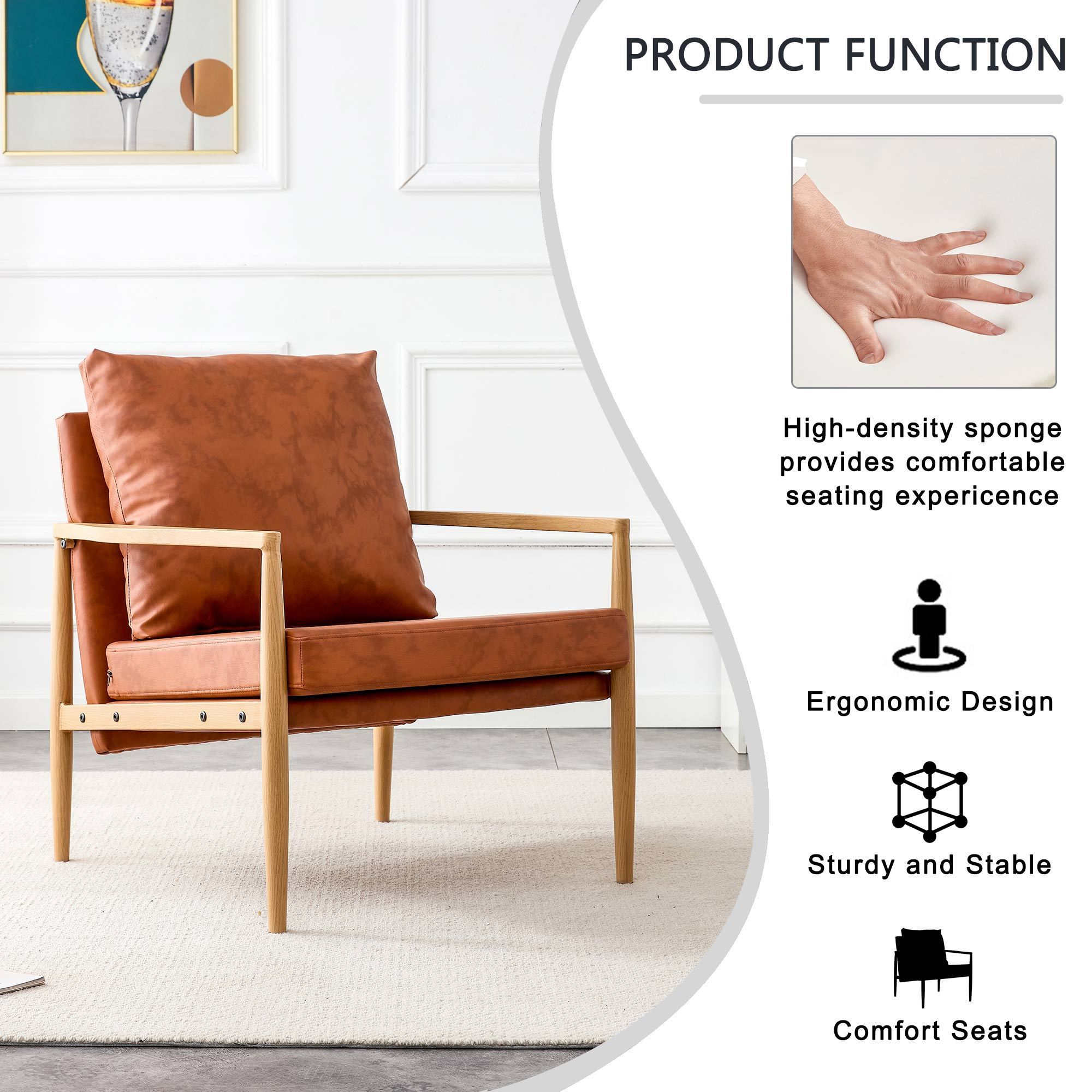 Brown Armchair 