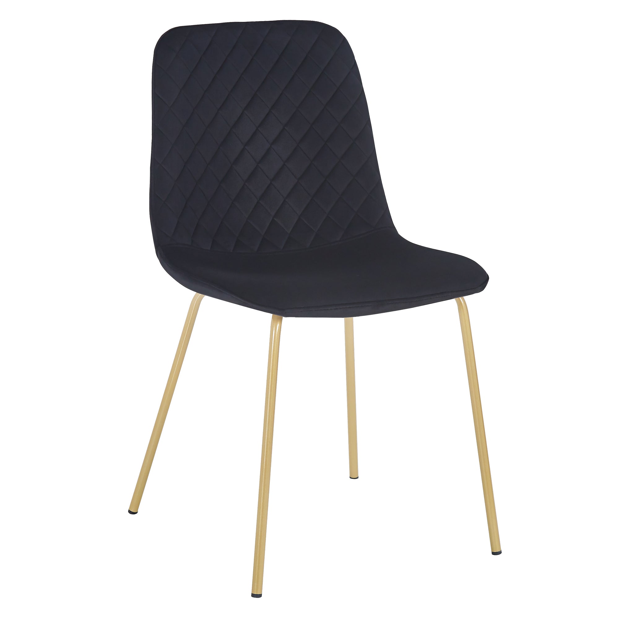 Black Velvet Dining Chair Set
