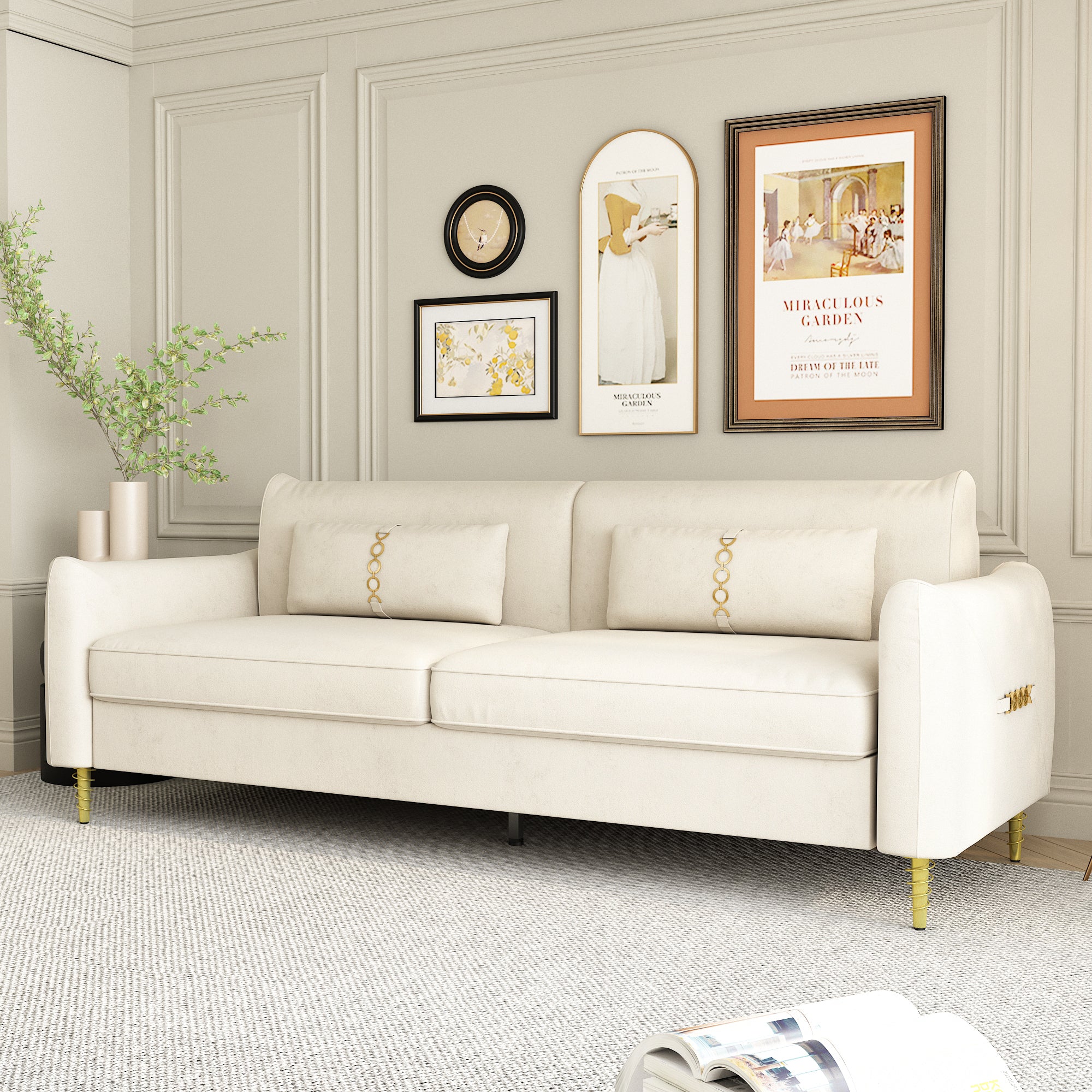 Upholstered Sofa